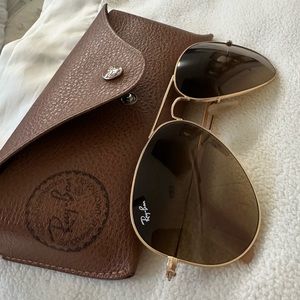 Ray-Ban aviator sunglasses